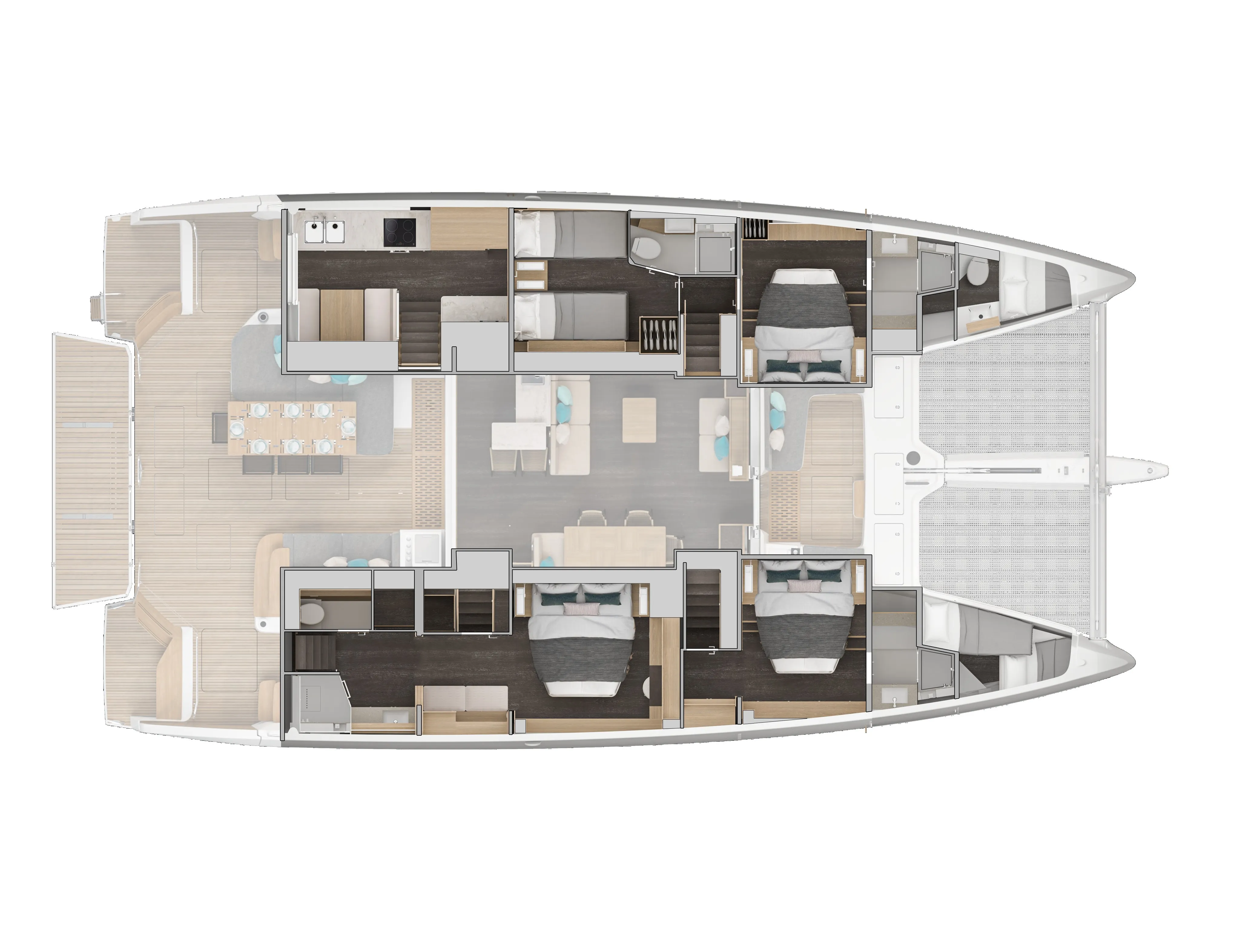 Lagoon 60 SUNNY DREAM (Fully Crewed) — yacht photo 10