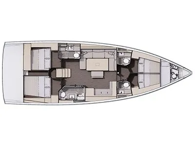 Dufour 470 La Familia — фотография яхты 20