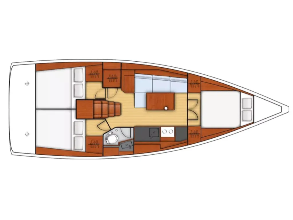 Oceanis 38.1 TRITON 89 — фотография яхты 8