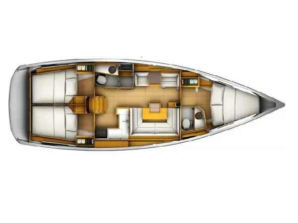 Sun Odyssey 419 COCONUT — yacht photo 3