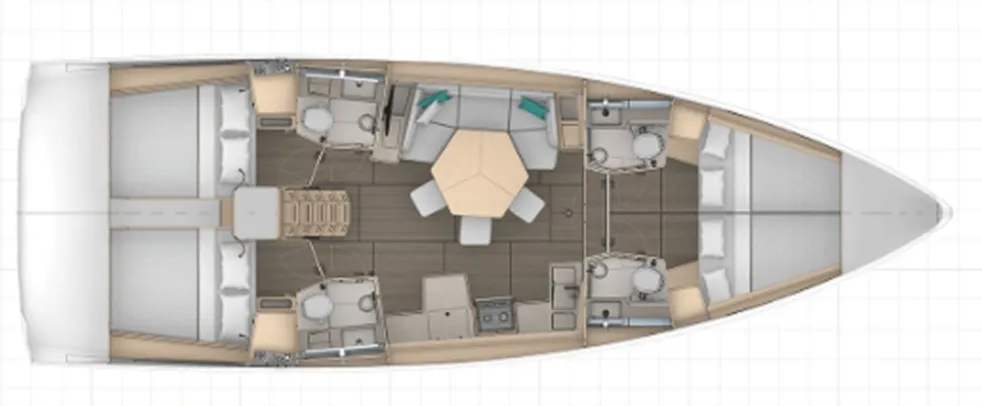 Dufour 56 Eleonora — jahtikuva 17