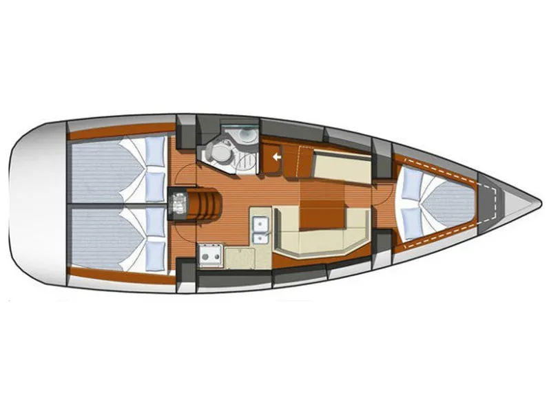 Sun Odyssey 36i Bilis — foto dello yacht n. 3