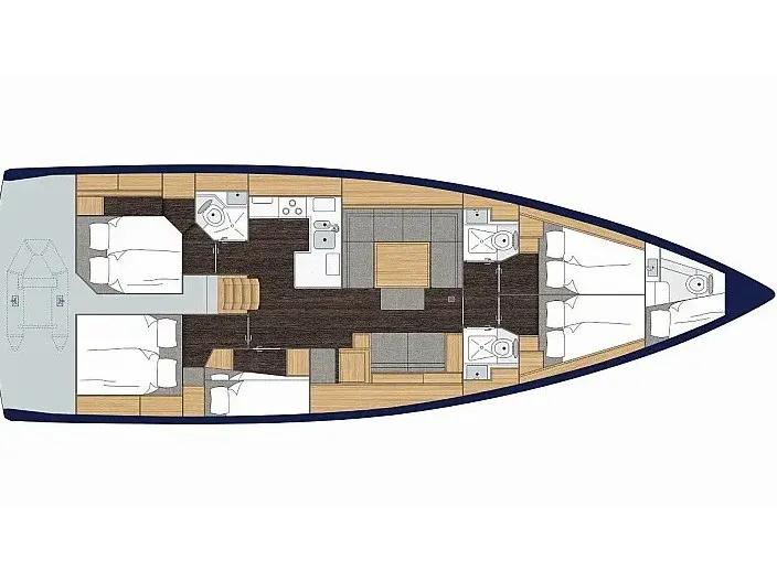 Bavaria C50 Amaltheia — фотография яхты 8