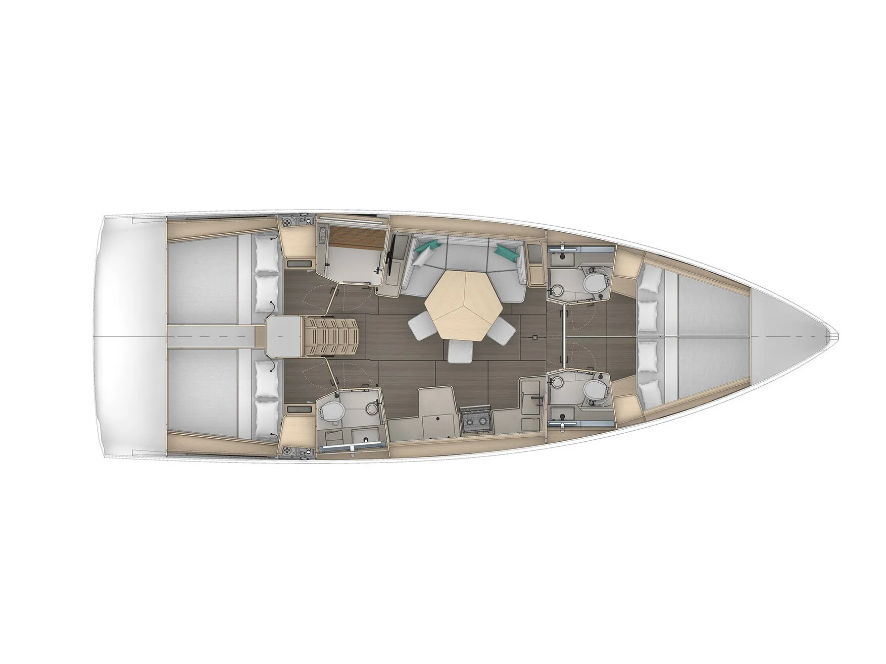 Dufour 44 Estela — фотография яхты 7