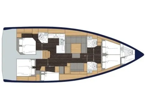 Bavaria C50 Amaltheia — фотография яхты 2