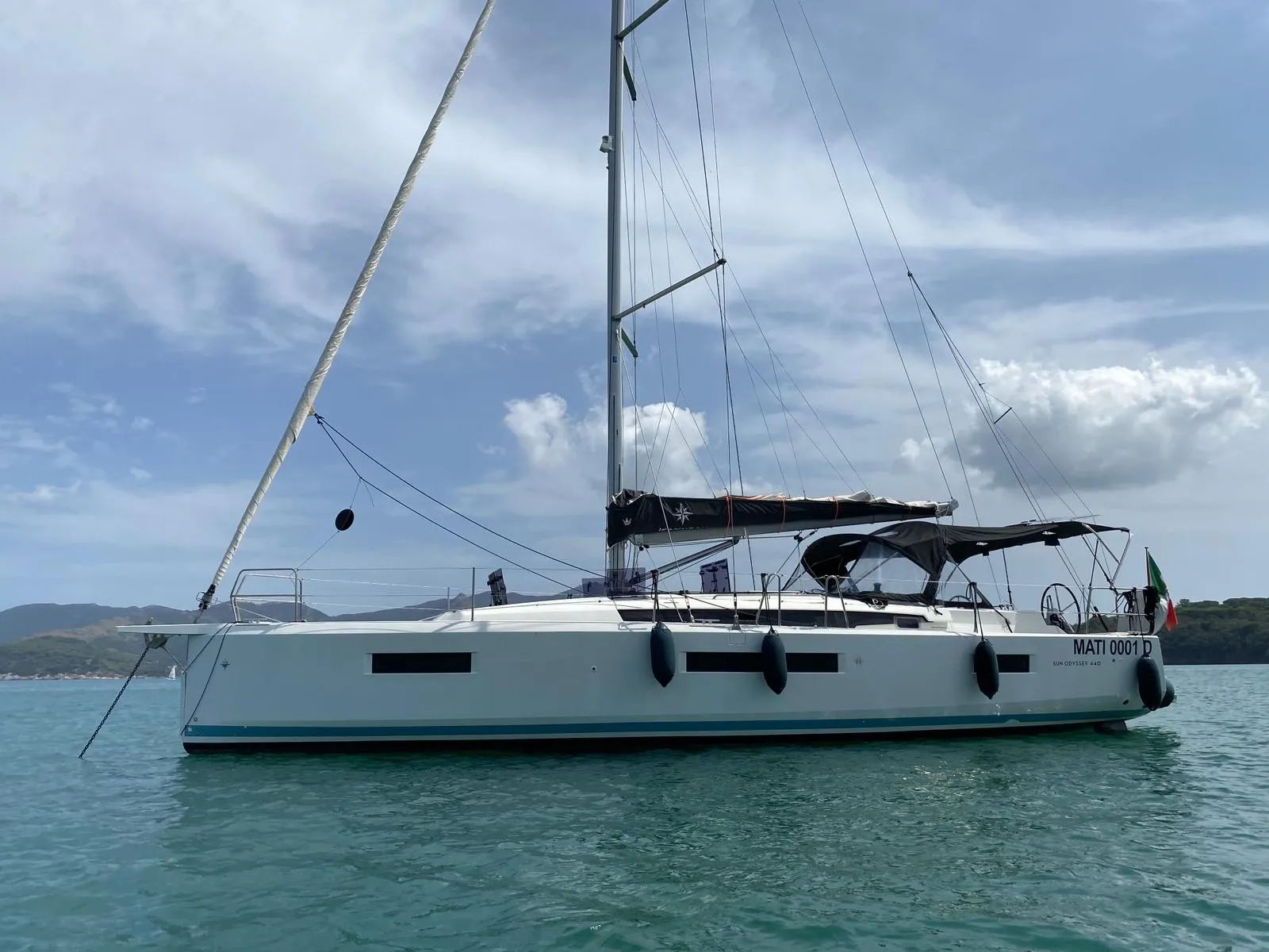 Jeanneau Sun Odyssey 440 Aquilante — фотография яхты 1