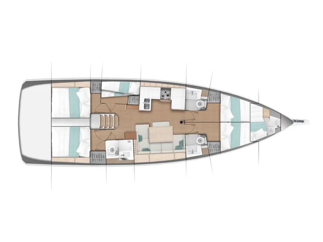 Sun Odyssey 490 First Ride — yacht photo 4