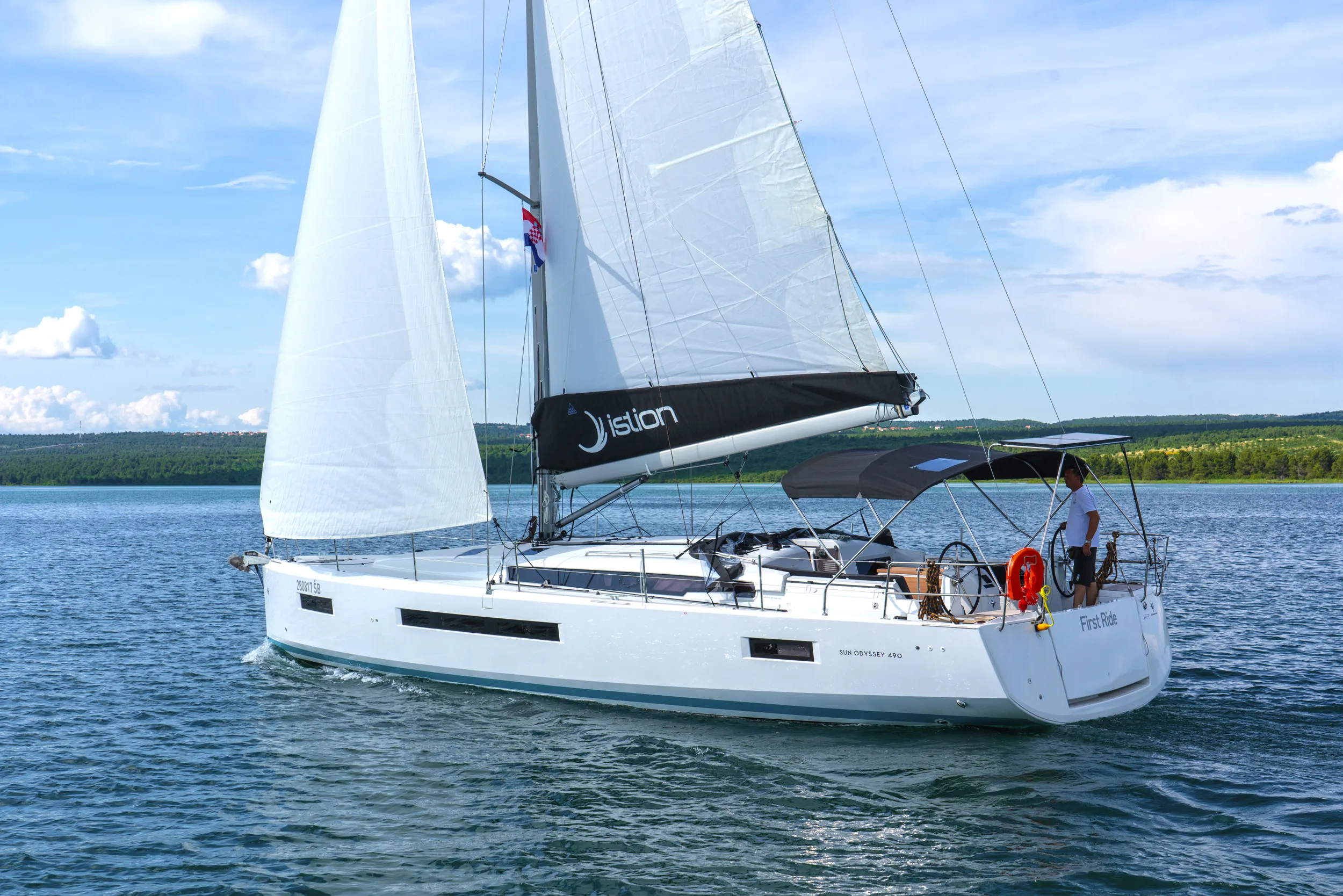 Sun Odyssey 490 First Ride — yacht photo 9