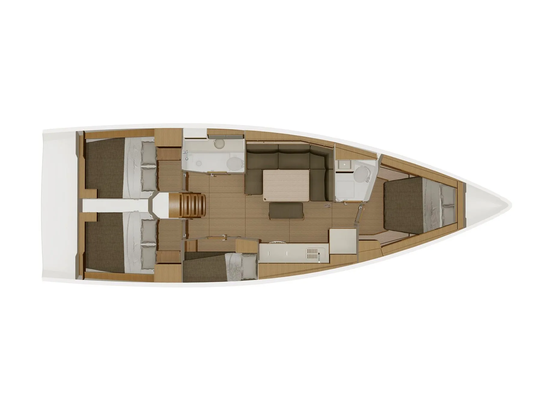 Dufour 430 First Love — yacht photo 2
