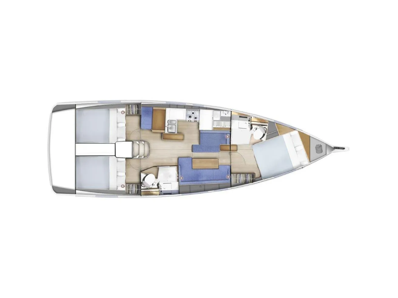 Sun Odyssey 410 First Date — yachtbilde 5