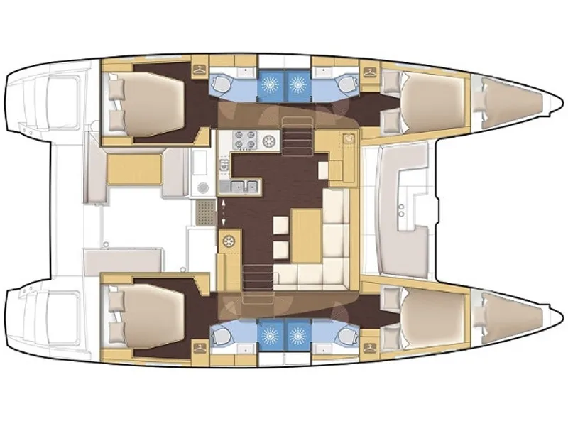 Lagoon 450 Fly LADIES&GENTLEMEN — jahtikuva 18