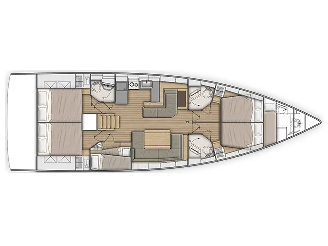 Oceanis 51.1 Bluescape II — yacht photo 4