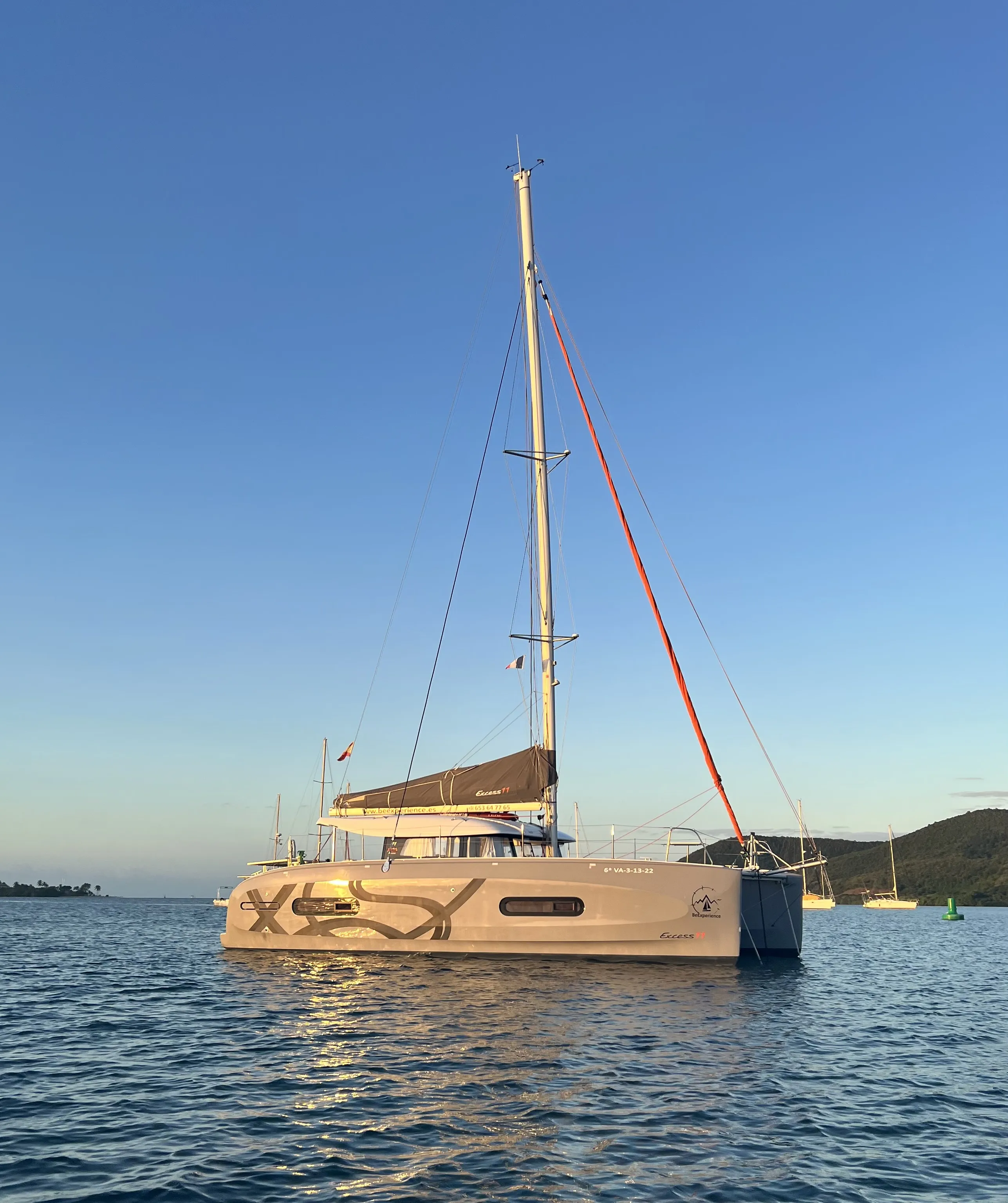 Excess 11 MOANA IBIZA BAREBOAT — fotografia jachty 45
