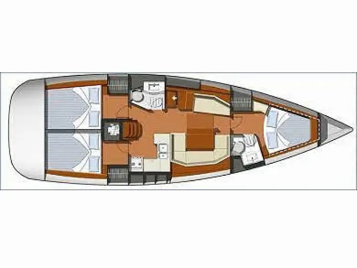 Sun Odyssey 42DS FREYA — фотография яхты 6