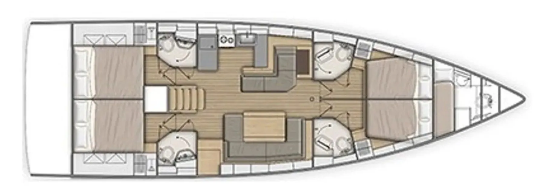 Oceanis 51.1 KAS — yacht photo 10