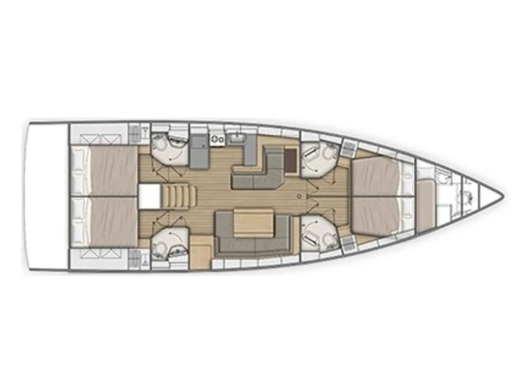 Oceanis 51.1 KAS — yacht photo 3