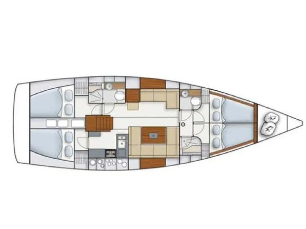 Hanse 445 Draco — yacht photo 27