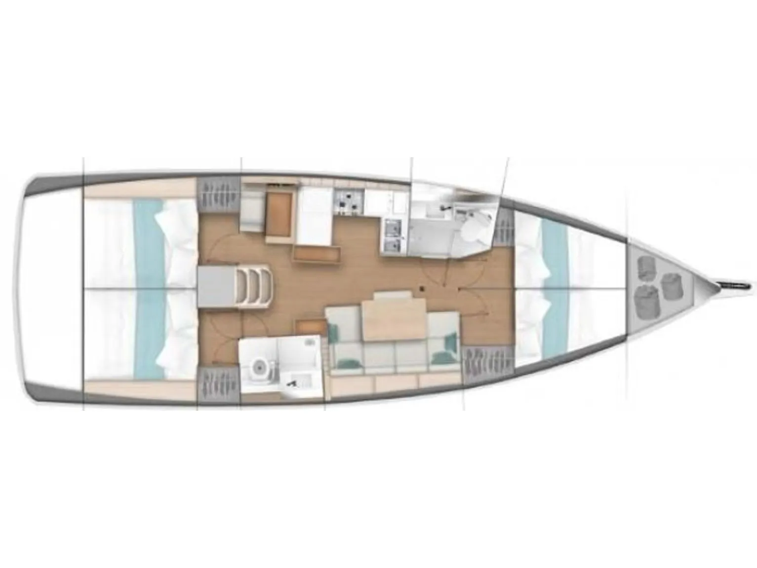 Sun Odyssey 440 Corcho XIII — foto dello yacht n. 2