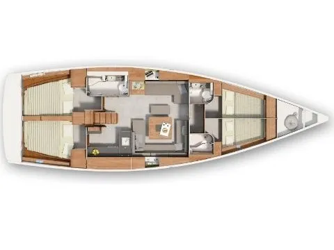 Hanse 445 Juana — yacht photo 2