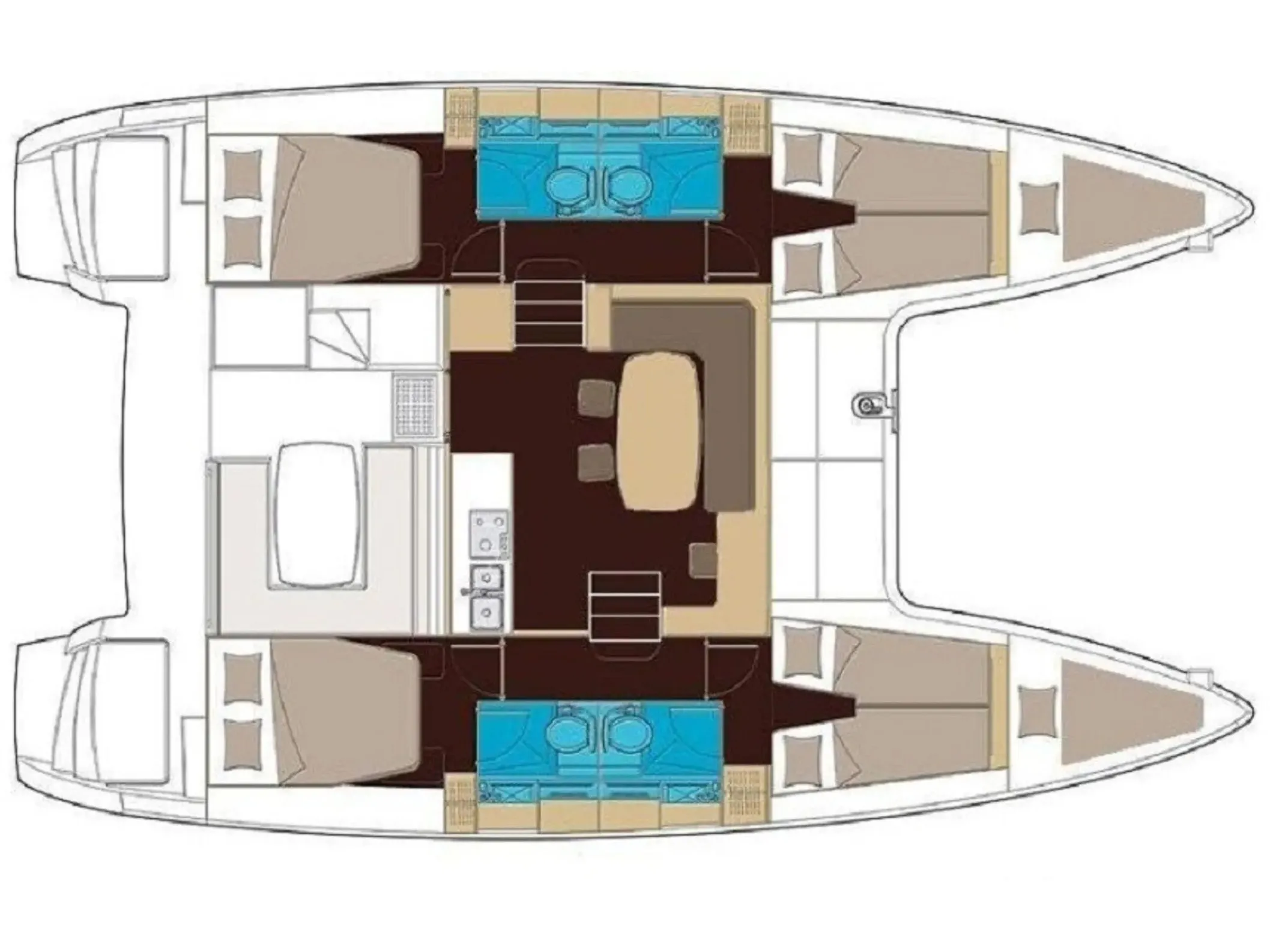 Lagoon 400 Mia — jahtikuva 2