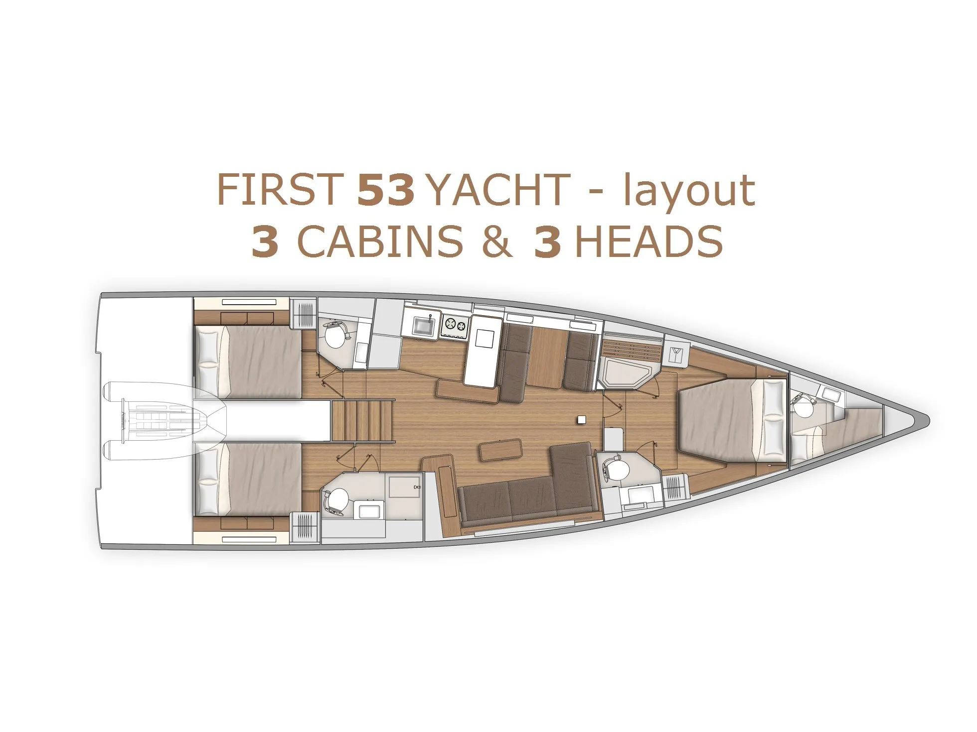 First Yacht 53 ZENITH — jahifoto 6