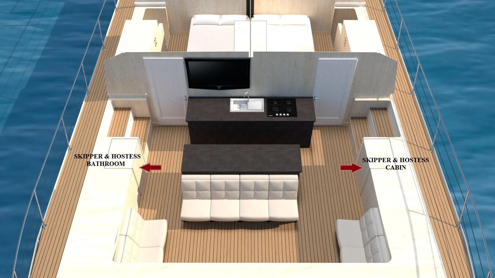 Catamaran UPWIND 50 — foto dello yacht n. 2