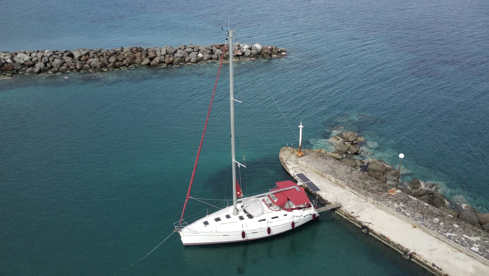 Oceanis 393 Crete — fotografia jachty 2