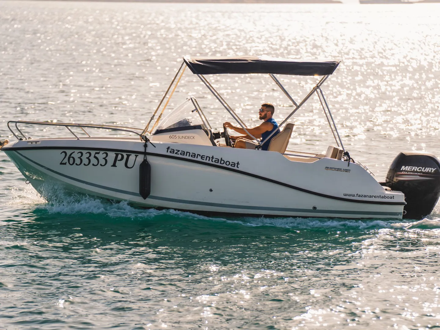 Quicksilver 605 Sundeck Quicksilver — zdjęcie jachtu 1