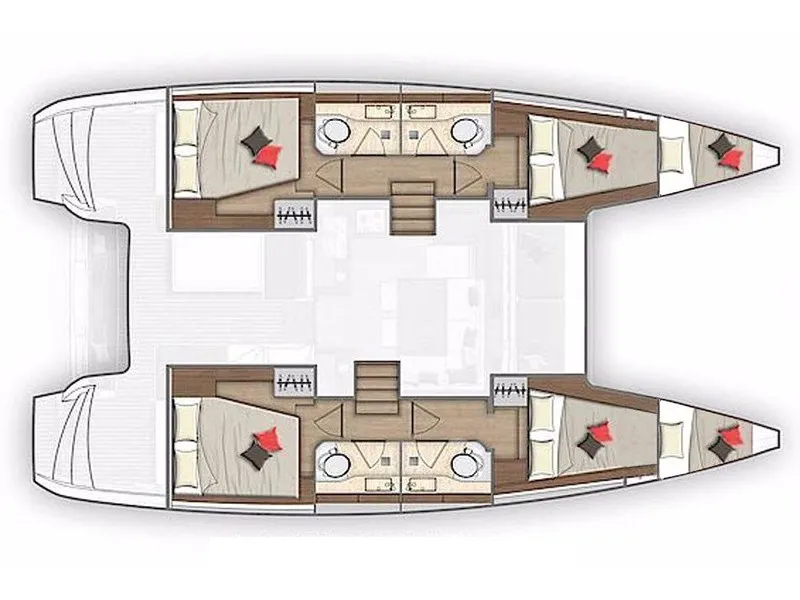 Lagoon 40 Sail Agena — yacht photo 2