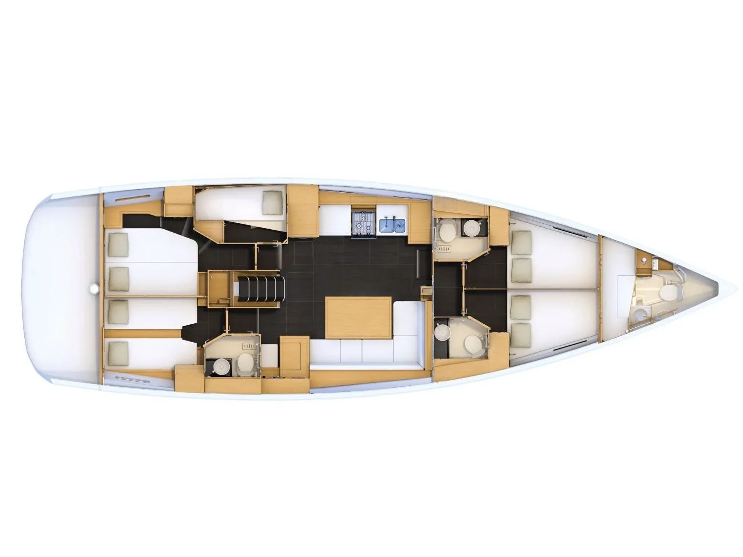 Jeanneau 54 PANAYIOTIS K — фотография яхты 7