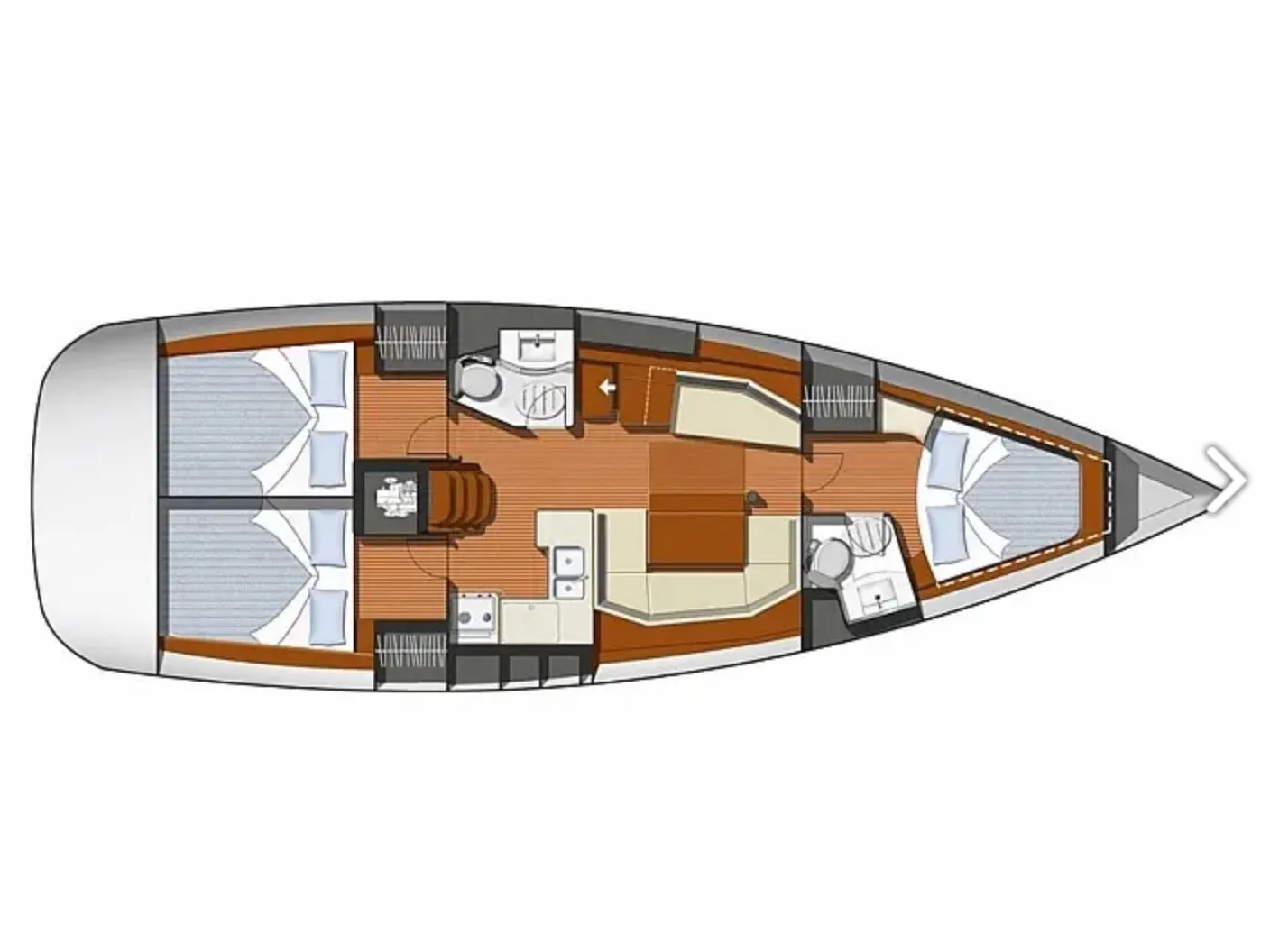 Sun Odyssey 42 i Sea Nest — jahtikuva 13