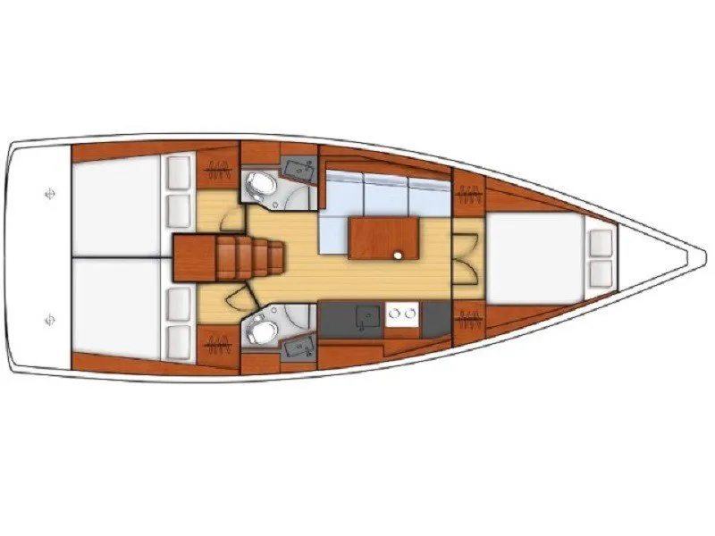 Oceanis 38.1 Rania — фотография яхты 14