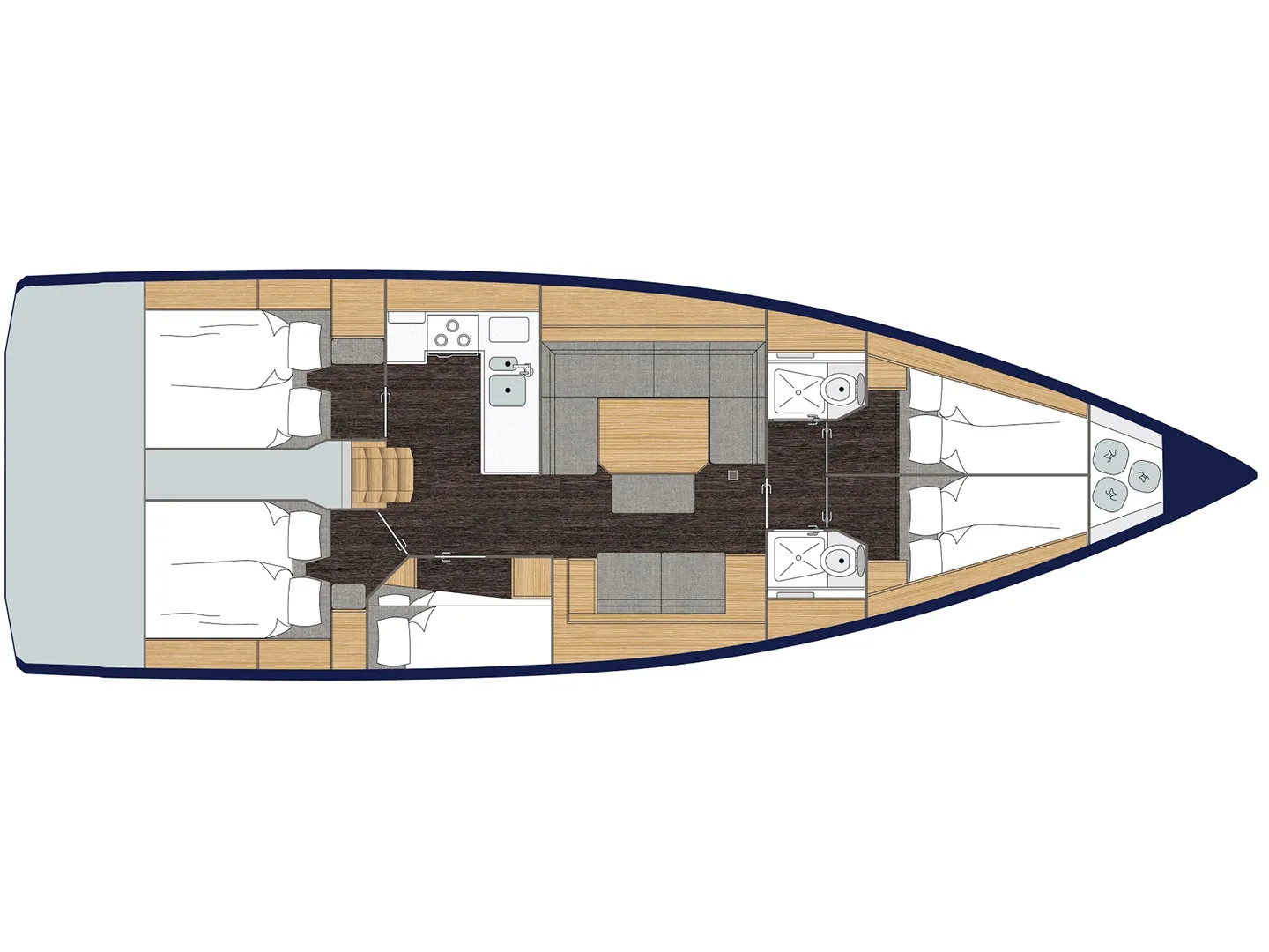 Bavaria C45 Katrin — fotografia jachty 2