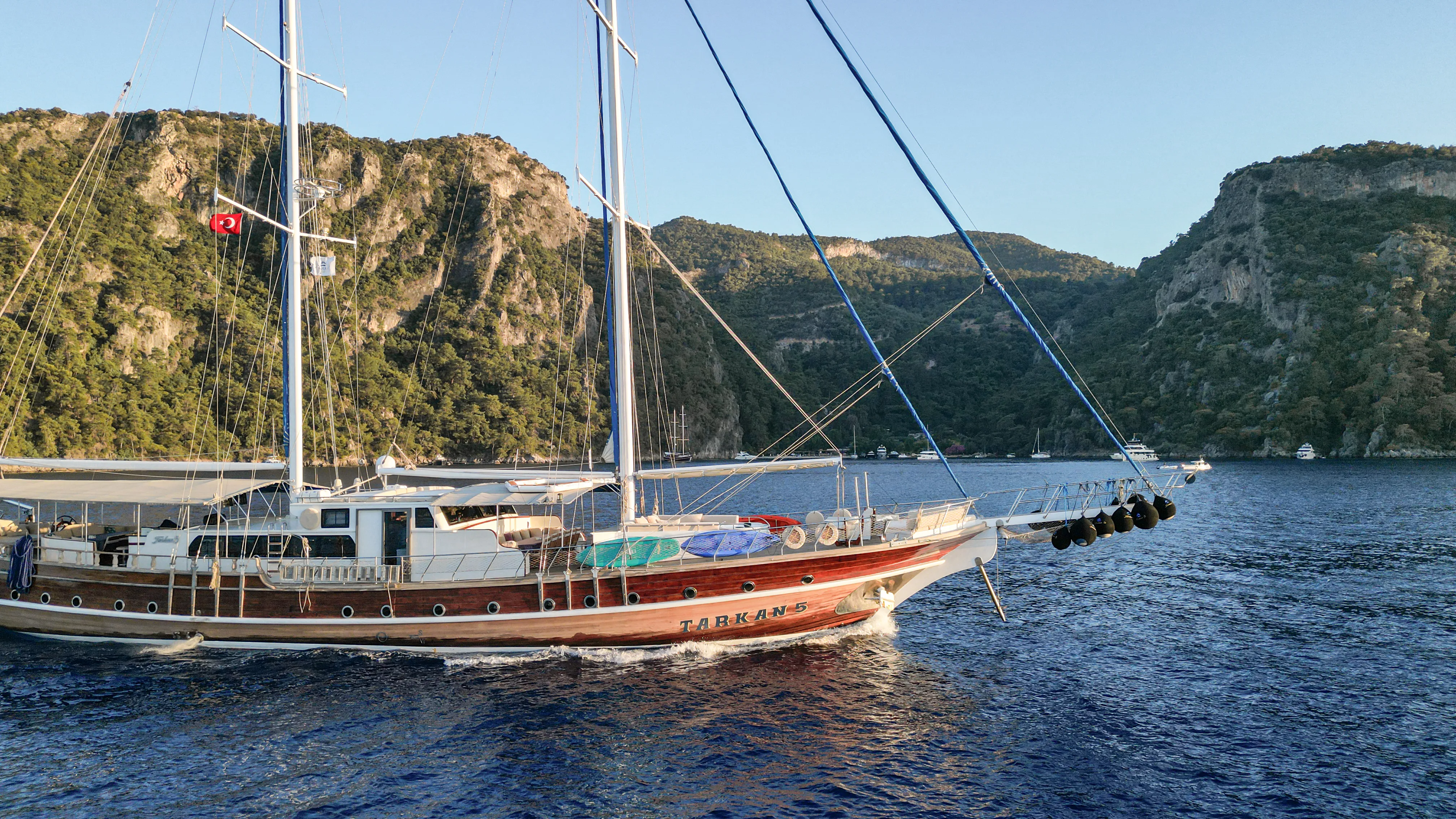 Luxury Sailing Yacht Tarkan 5 — yacht photo 8