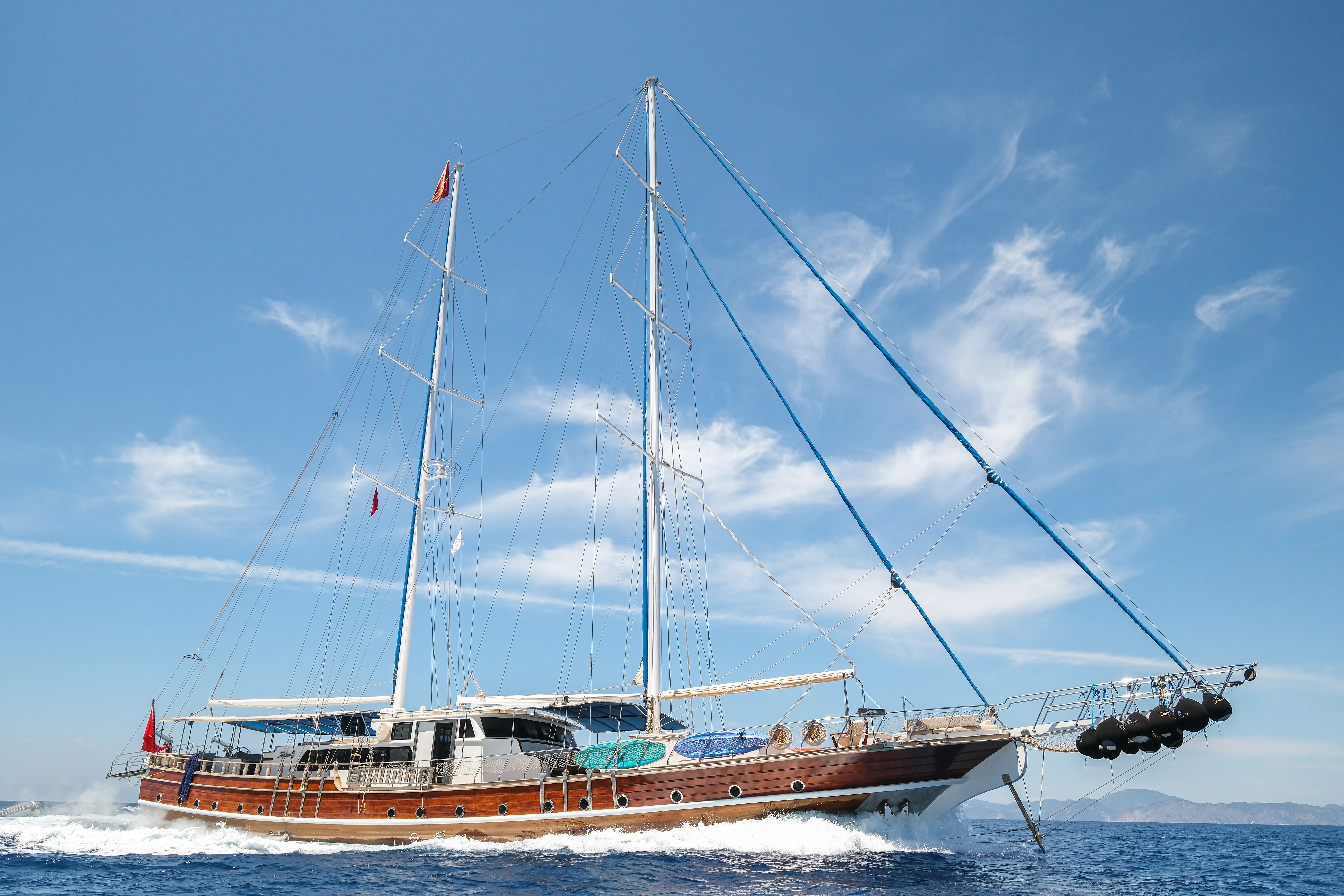 Luxury Sailing Yacht Tarkan 5 — yacht photo 42