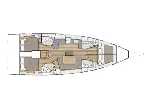 Oceanis 46.1 Bella — фотография яхты 5