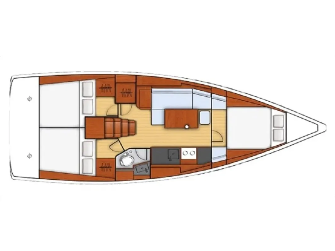 Oceanis 38 Zografia — foto dello yacht n. 3