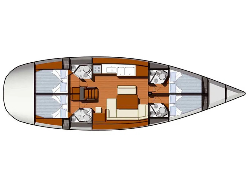 Sun Odyssey 49i Vila I — foto dello yacht n. 2
