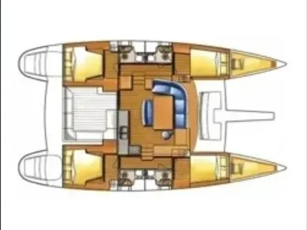 Lagoon 400 S2 Mirfak — yacht photo 2