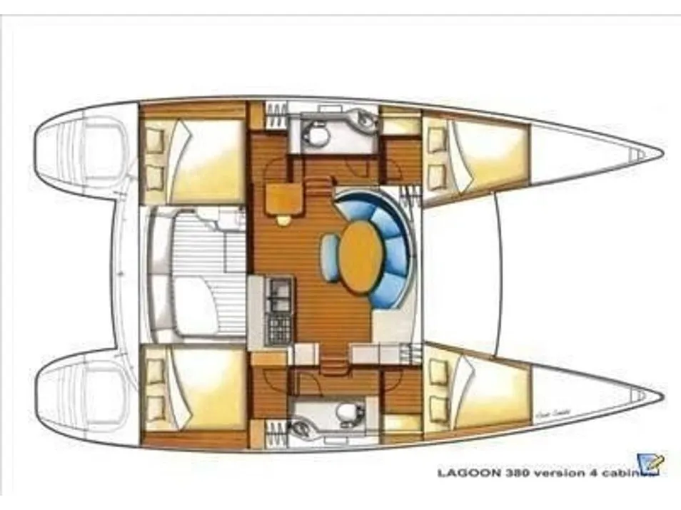 Lagoon 440 Dory — фотография яхты 4