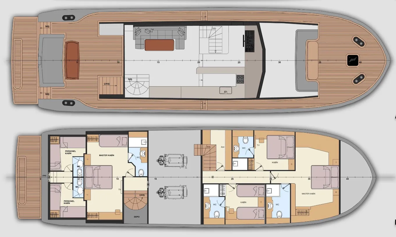 Custom built 183 Lavin — yacht photo 43
