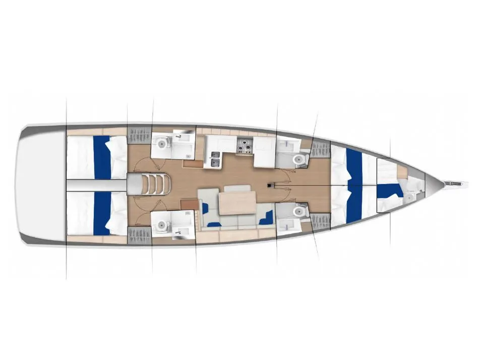 Sun Odyssey 490 Rigel — foto dello yacht n. 2