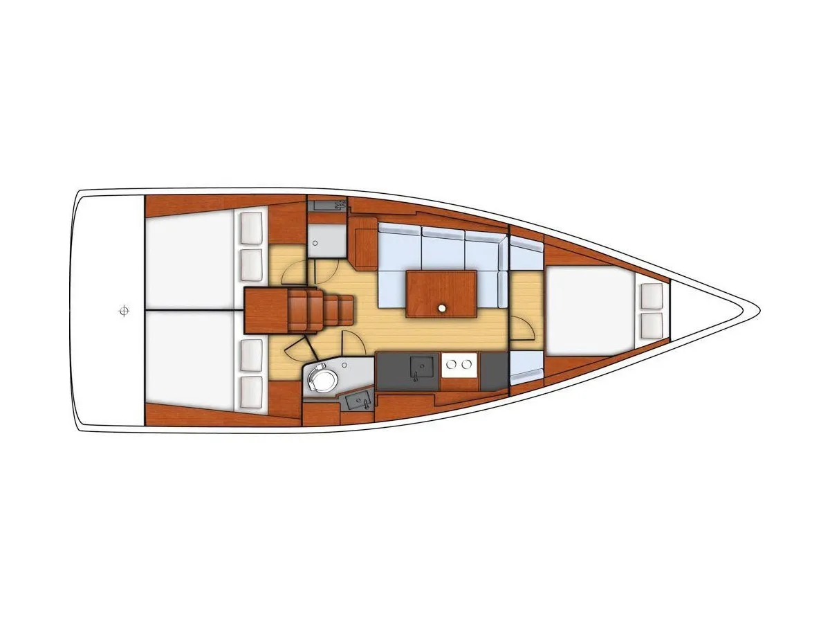 Oceanis 38 MOIN — yacht photo 7