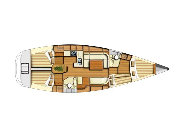 Dufour 44 Jonathan Pink — yacht photo 2