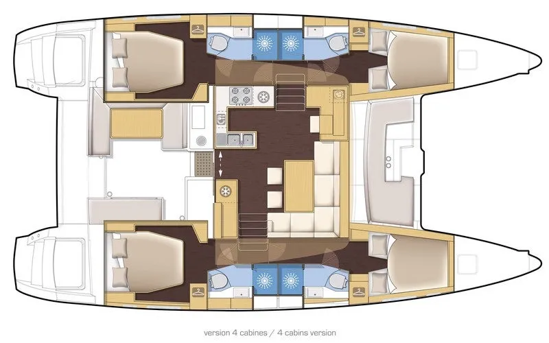 Lagoon 450 Fly Butterfly — foto dello yacht n. 24
