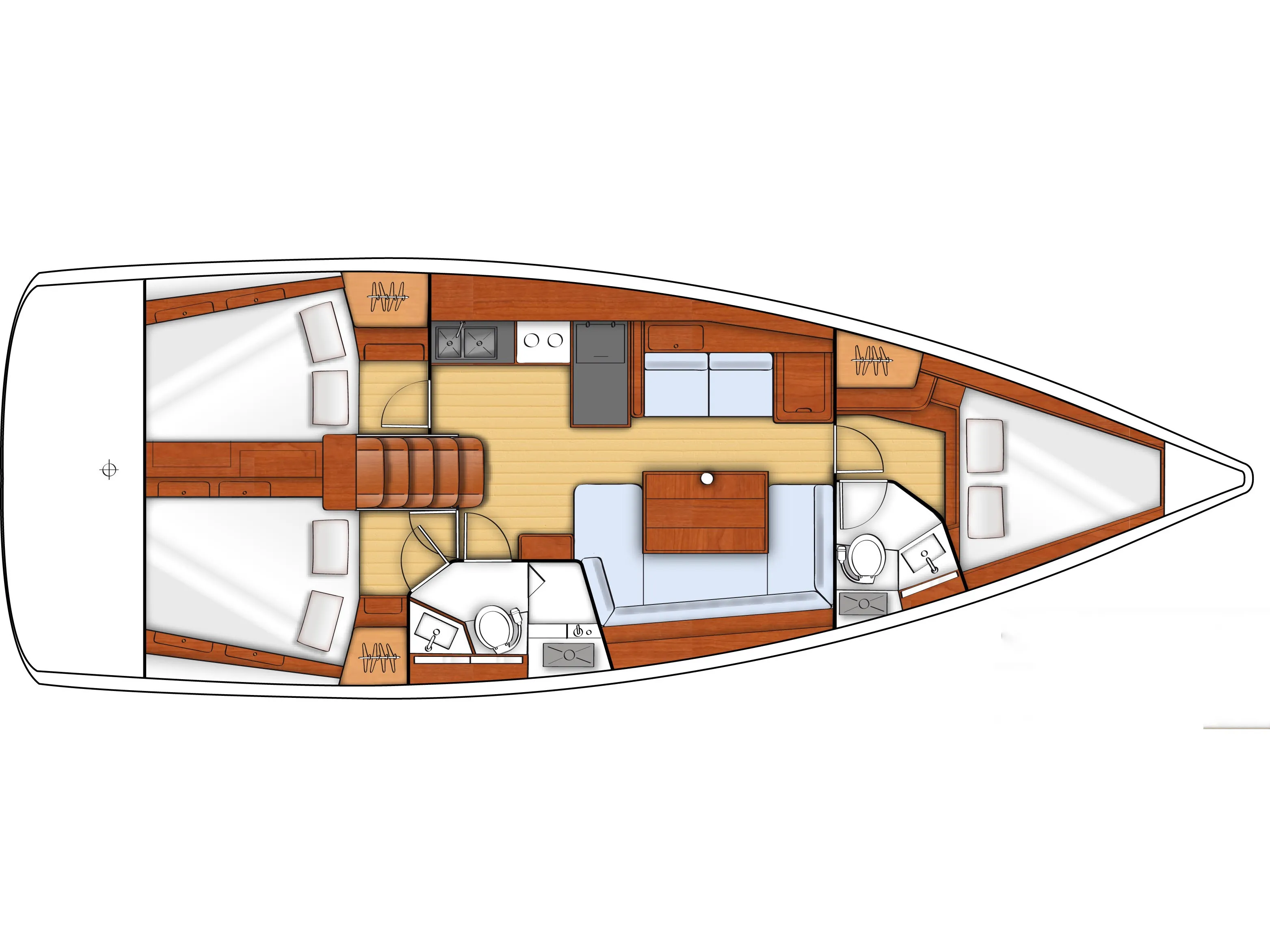 Oceanis 41 Warrior — фотография яхты 4