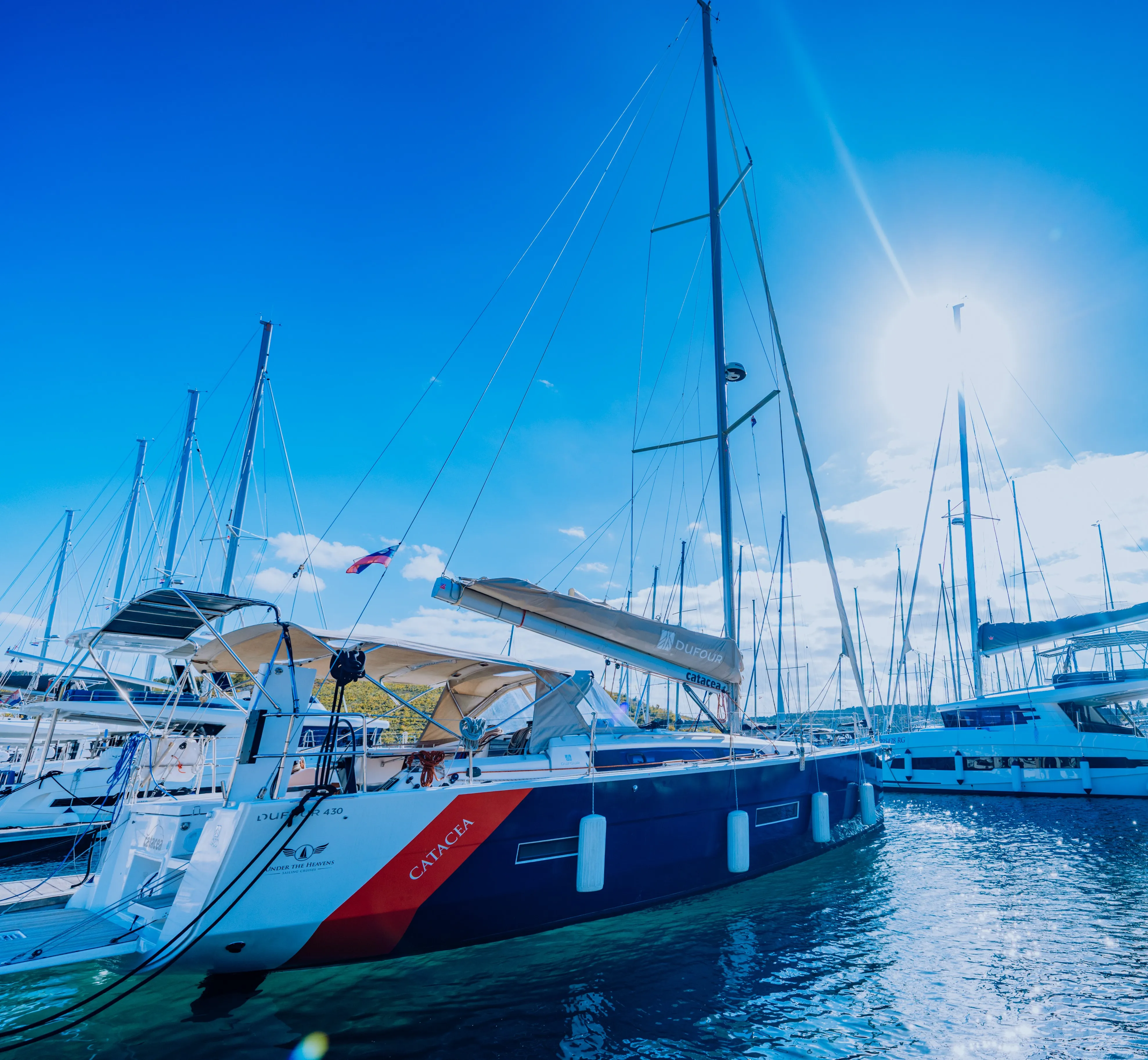 Dufour 430 Catacea — fotografia jachty 2