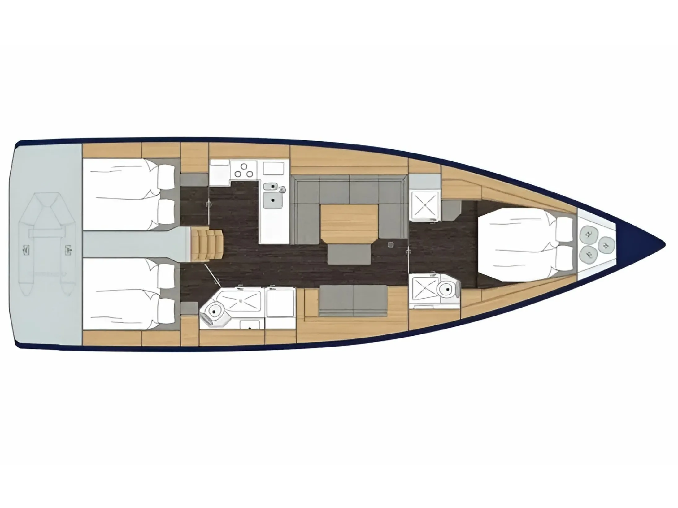 Bavaria C45 EFIX — фотография яхты 11