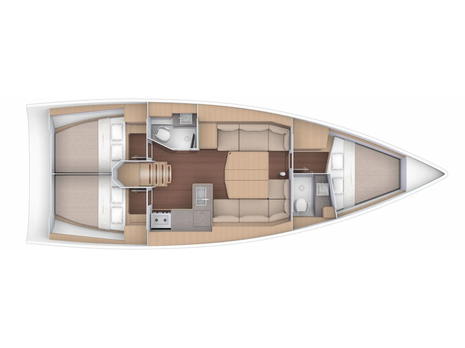 Dufour 390 Grand Large Cordelia — jahtikuva 2