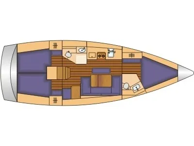 Bavaria Cruiser 41 ZEPHYR — fotografia jachty 2